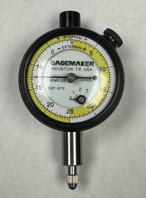 Gagemaker - MRP-1000, 87-070 Replacement Dial Indicator, 0.0005"